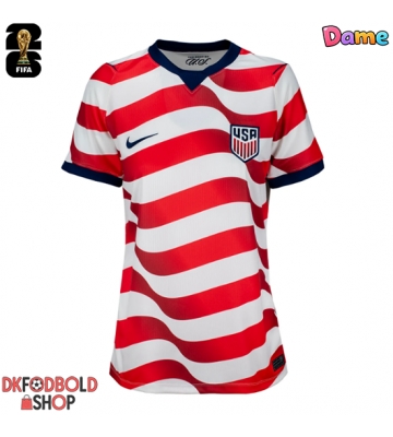 Forente stater Hjemmebanetrøje Dame VM 2026 Kort ærmer